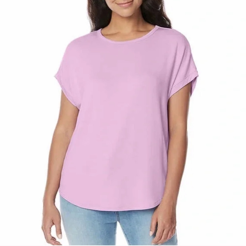 NWT Buffalo David Bitton French Terry Short Sleeve Top Size L